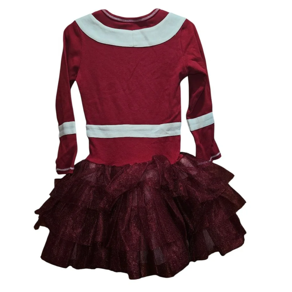 Ooh! La, La! Couture Dress Girl's 4T Red White NEW
